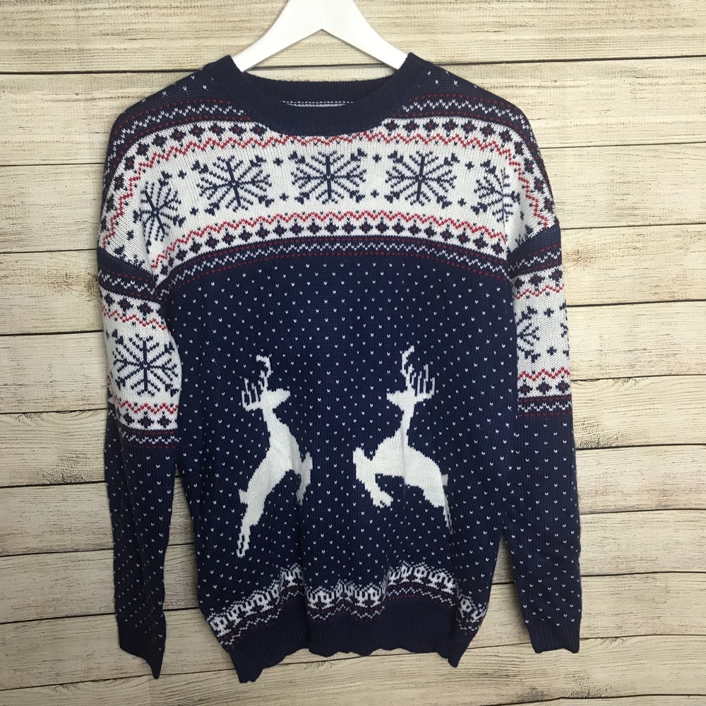 MERRY CHRISTAMS Festive Winter Themed Sweater